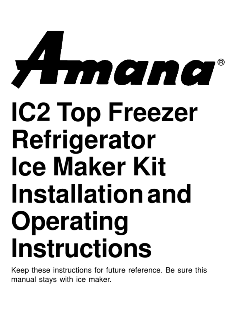 Amana IC2 User manual