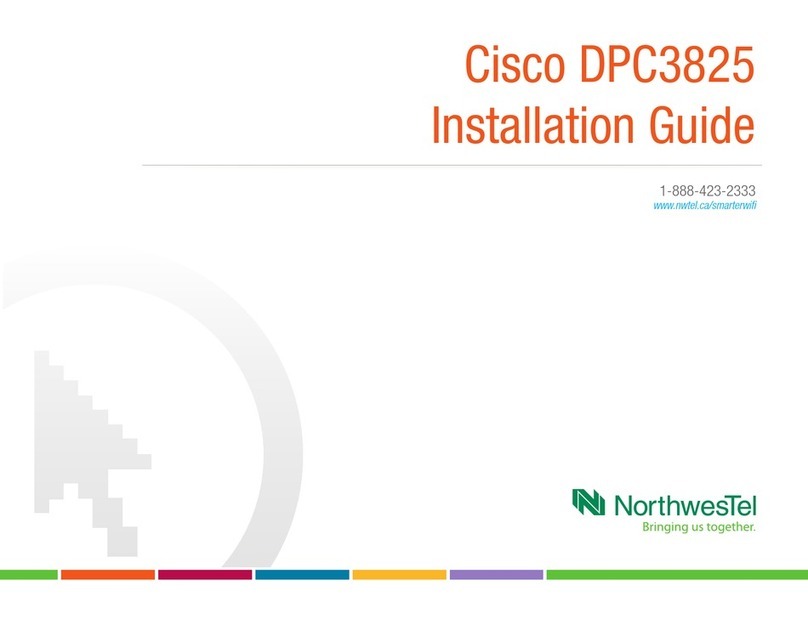 Cisco DPC3825 User manual Cisco DPC3825 User manual