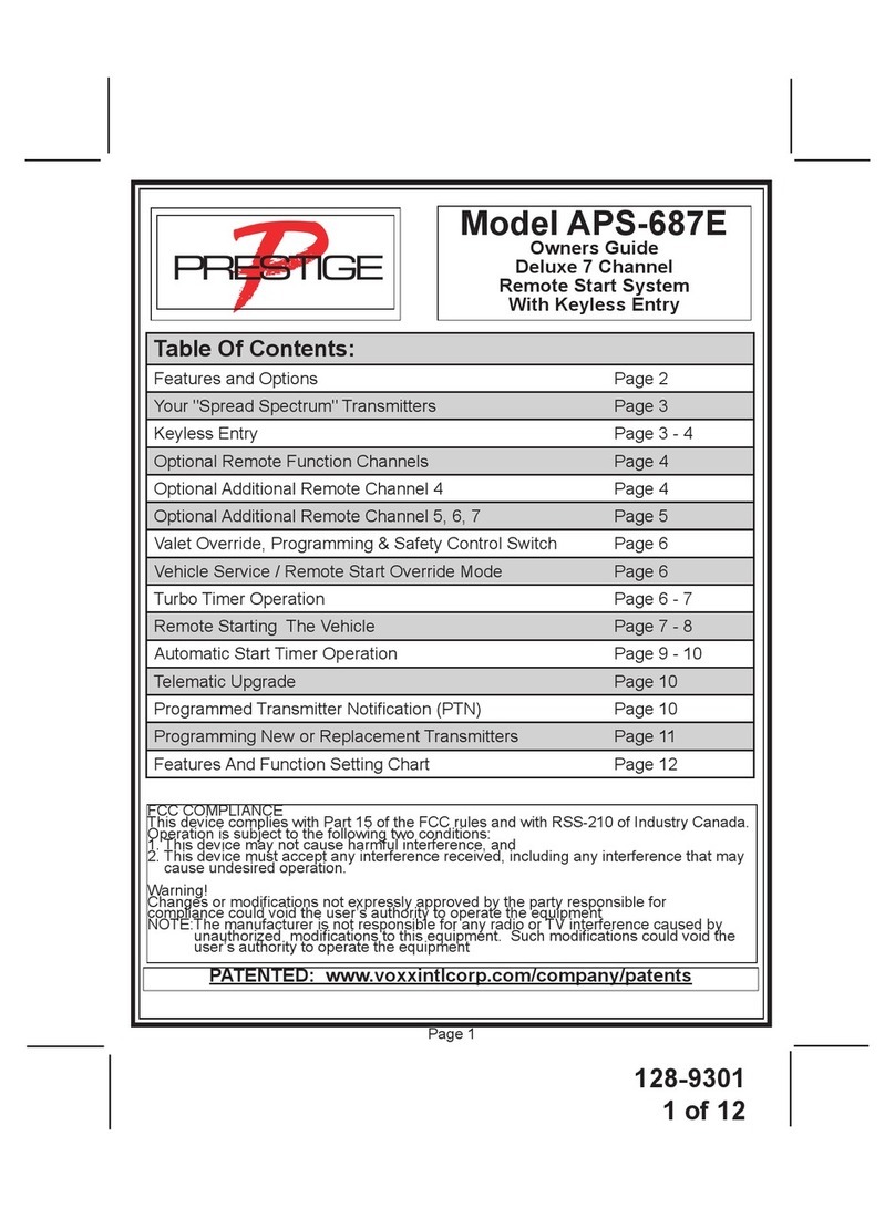 Prestige APS-687E User manual