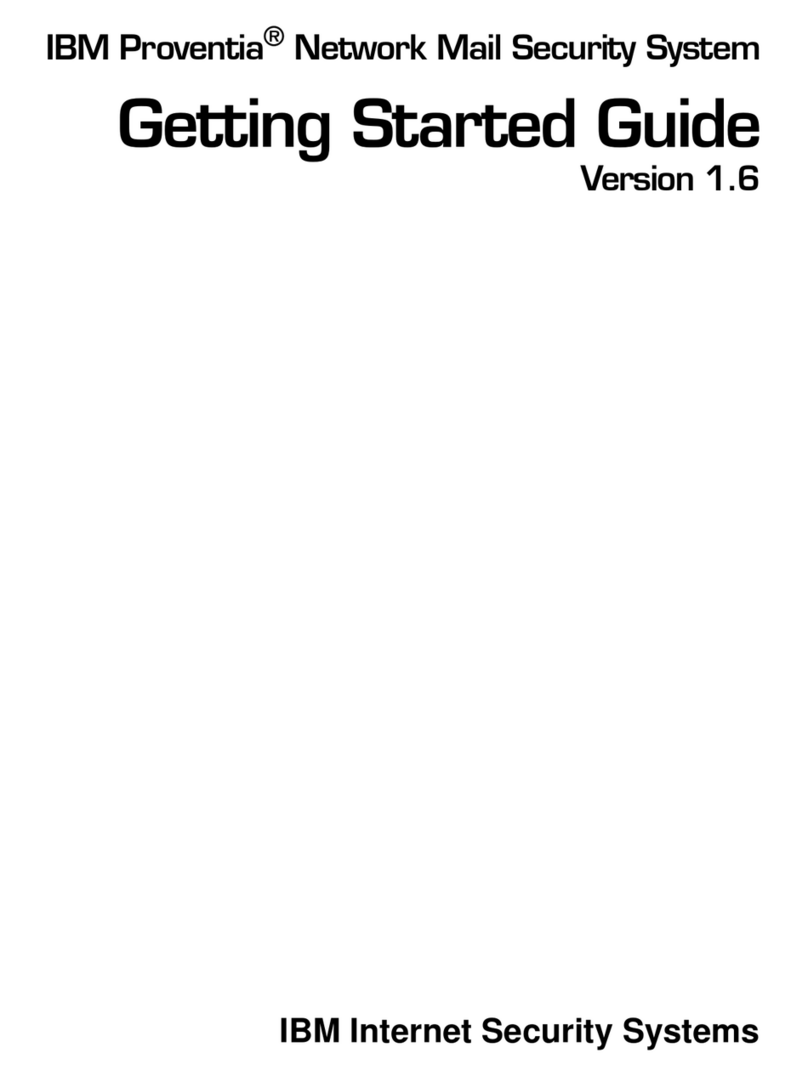 IBM Proventia User manual