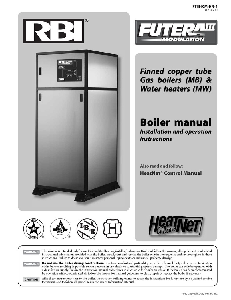 RBI FUTERA III Series User manual
