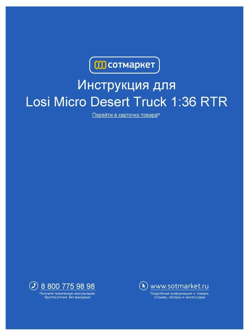Team Losi Micro-DT User manual