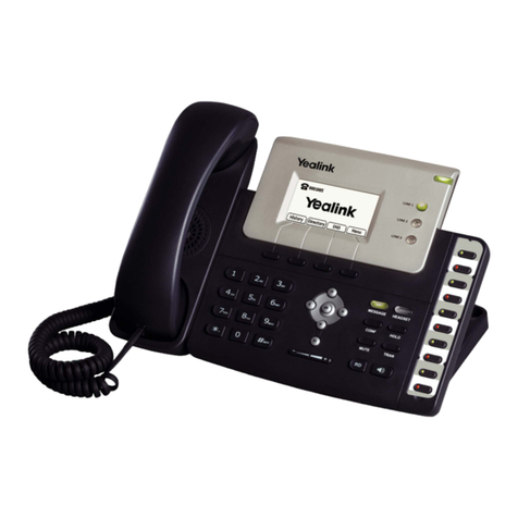 Yealink Yealink SIP-T26P User manual