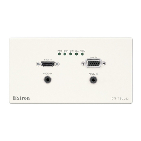Extron electronics DTP T EU 232 user guide