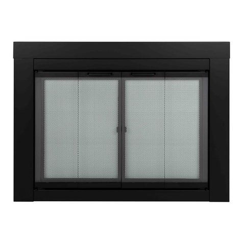 pleasant hearth Fireplace Glass Door owner's manual pleasant hearth Fireplace Glass Door owner's manual