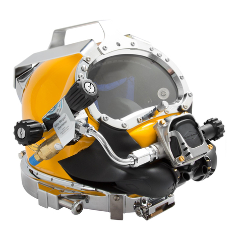 Kirby Morgan SuperLite 17C Helmet User manual