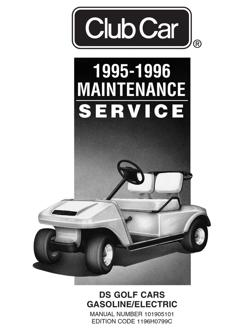 Club Car Gasoline User manual