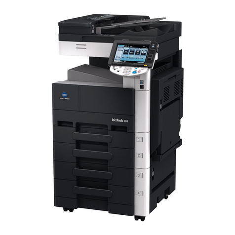 Konica Minolta bizhub 423 quick guide