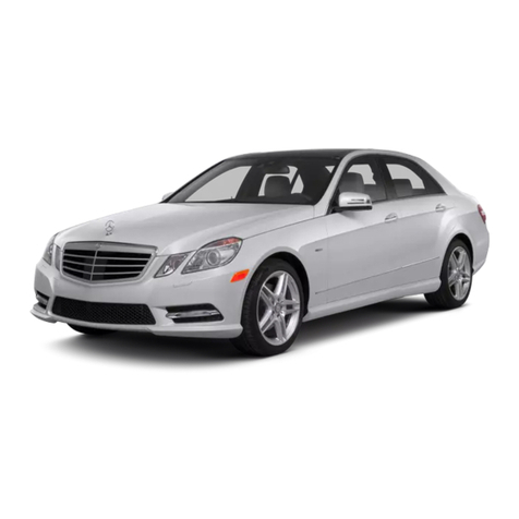 Mercedes-Benz E-class Operator's manual