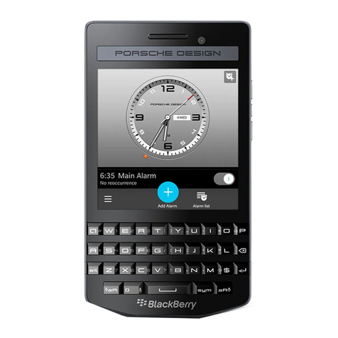 Blackbe;rry Porsche P'9983 User manual