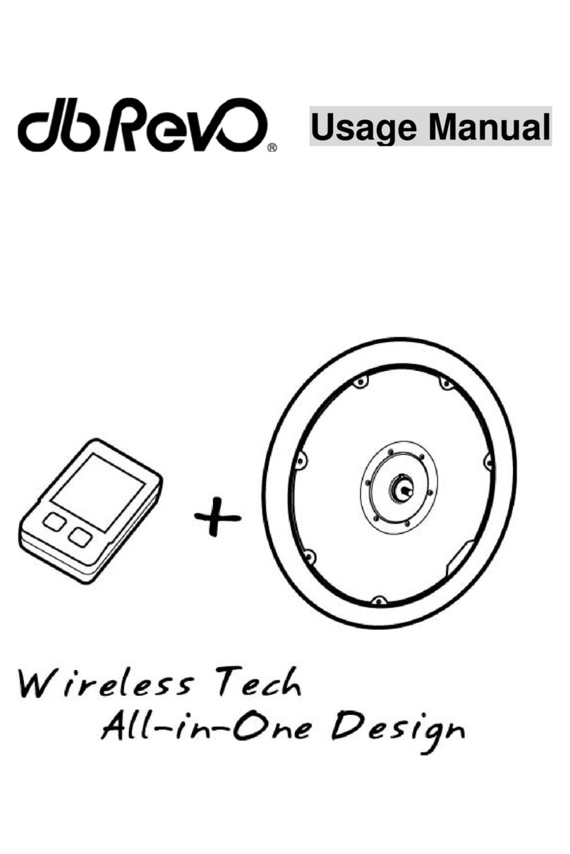 dbRevO Wireless Tech All-in -One Design Usage manual