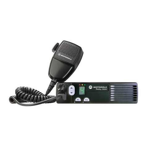 Motorola Radius CM200 User manual