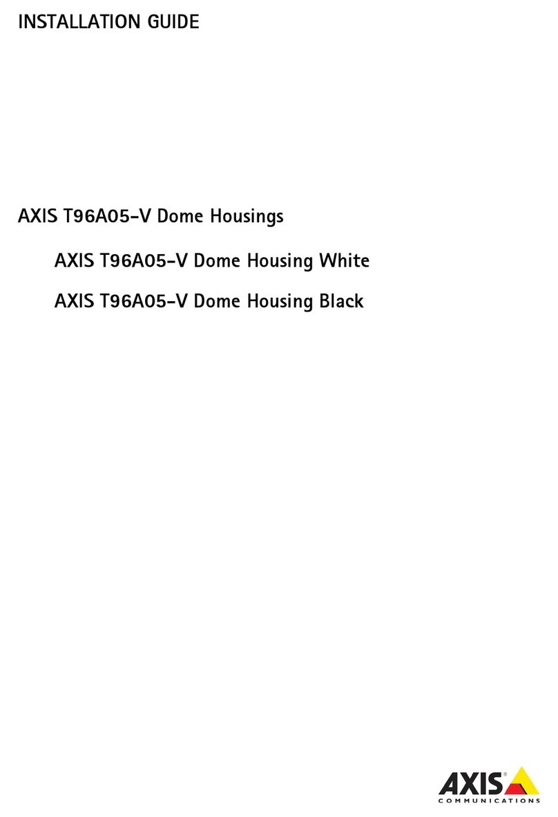 Axis T96A05-V User manual Axis T96A05-V User manual