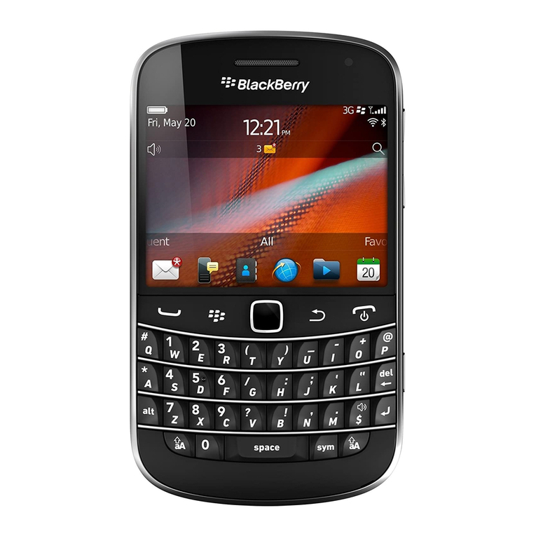 Blackbe;rry Bold 9900 Reference guide Blackbe;rry Bold 9900 Reference guide