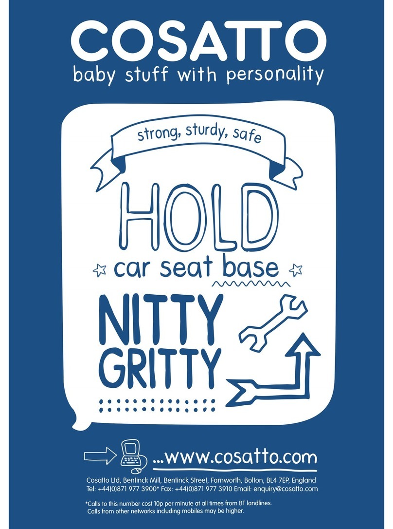 Cosatto car seat base User manual