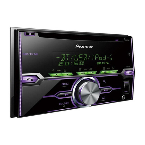 Pioneer FH-X779BT owner's manual