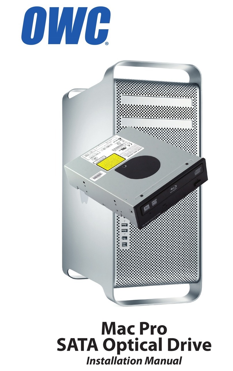 OWC Mac Pro SATA Optical Drive installation manual