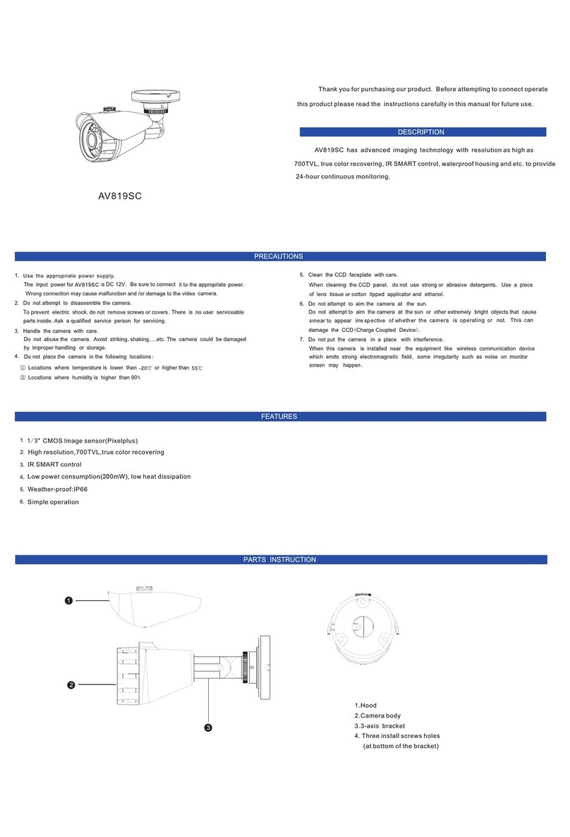 Avue AV819SC User manual