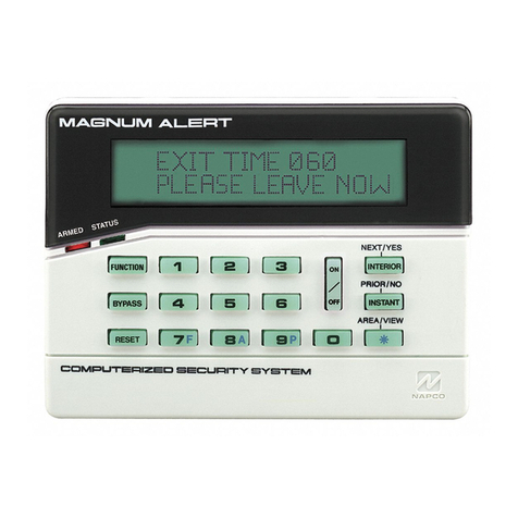 NAPCO MAGNUM ALERT 1008e User manual