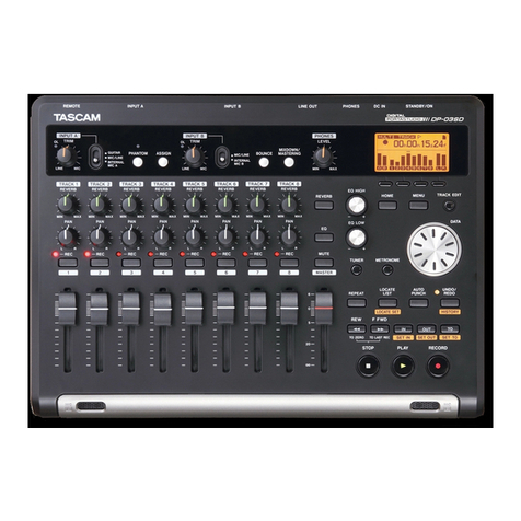 Tascam Digital Portastudio DP-03SD owner's manual