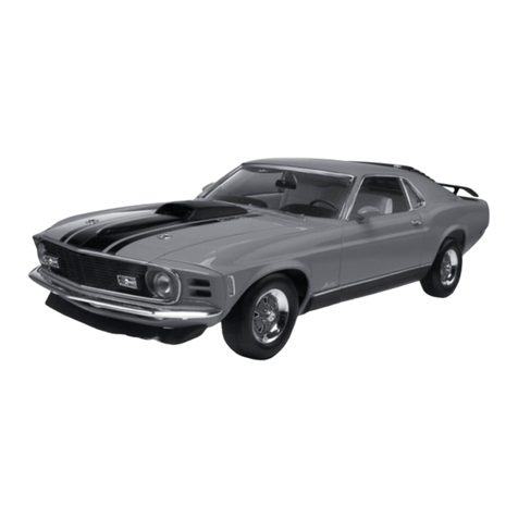 REVELL '70 FORD MUSTANG MACH 1 2'N1 User manual