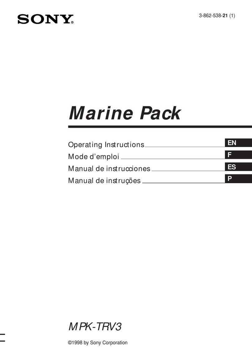 Sony MPK-TRV3 User manual