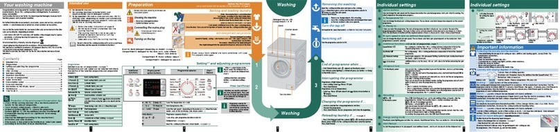 Bosch Washing Machine User manual