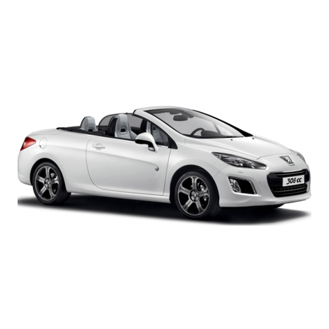 PEUGEOT 308 CC Handbook