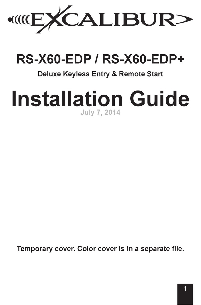 Excalibur RS-X60-EDP installation guide