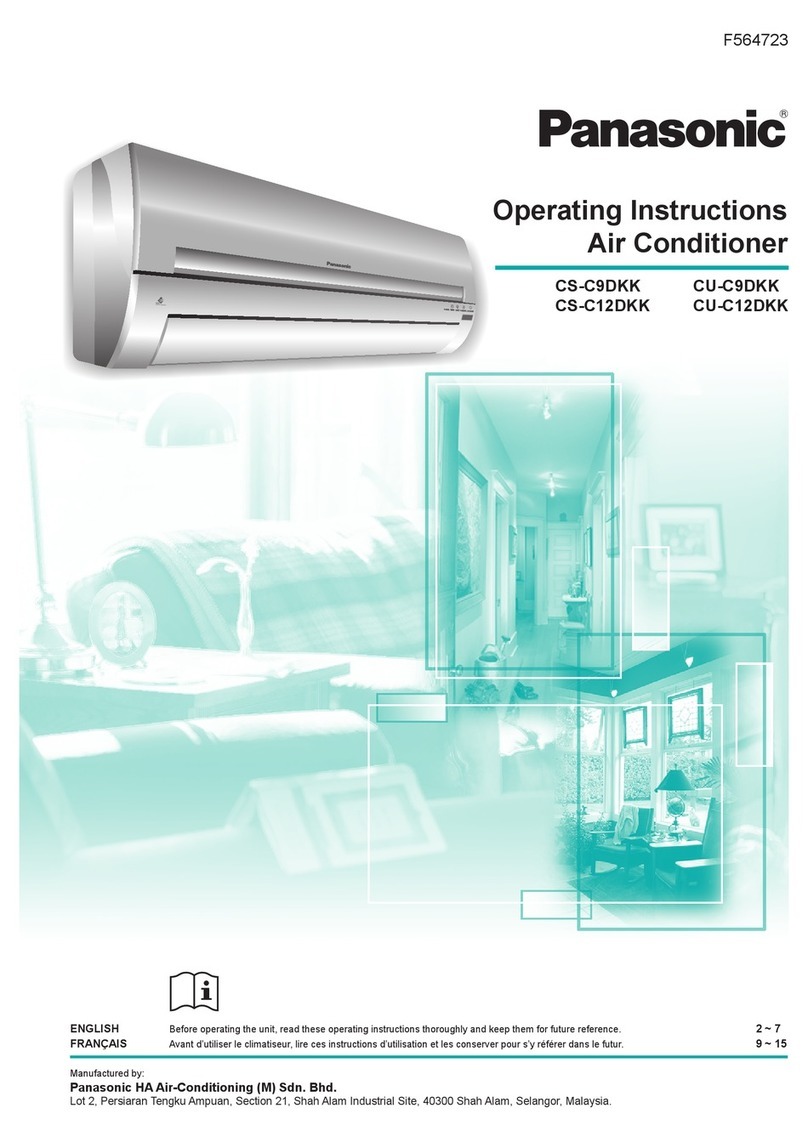 Panasonic CS-C9DKK User manual