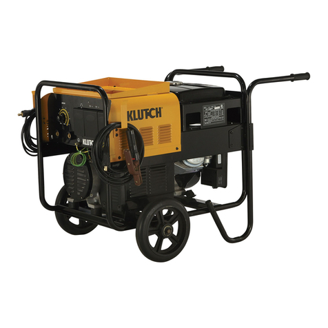 Klutch 7500K Welder/Generator user manual