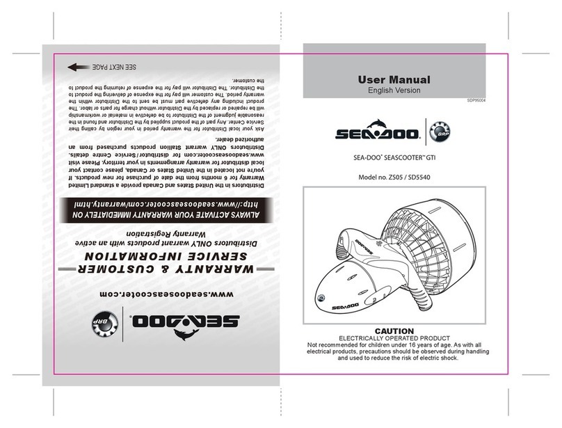 Sea-doo ZS05 user manual