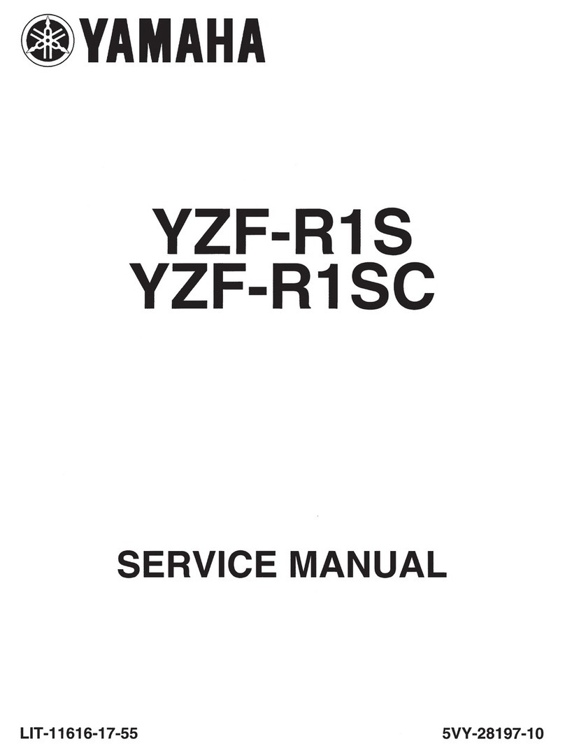 Yamaha YZF-R1S Service manual