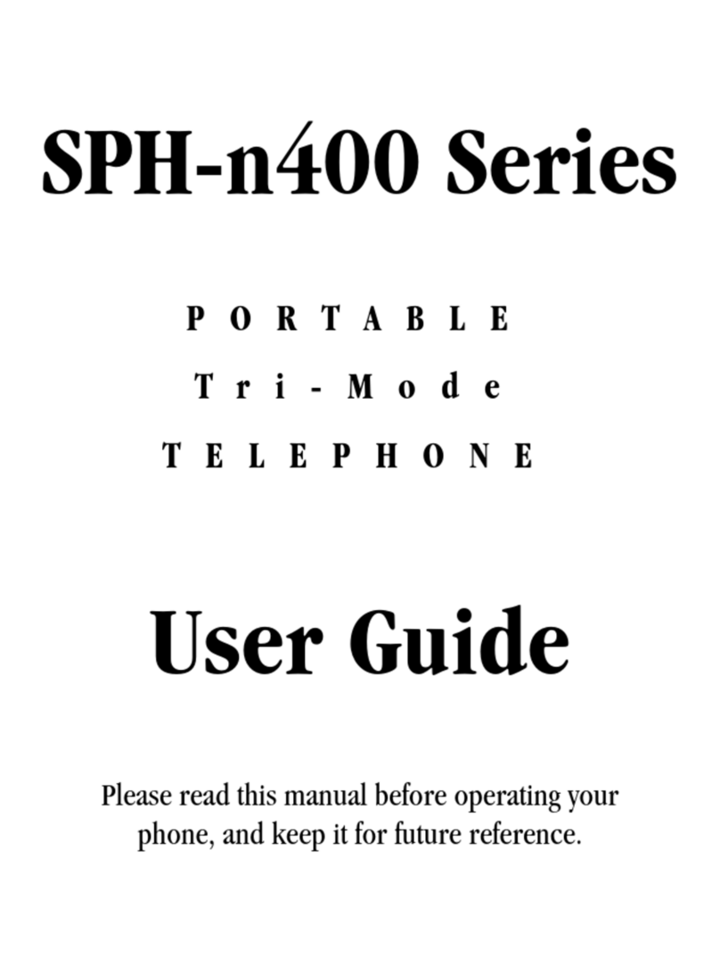 Samsung SPH-n400 Series User manual