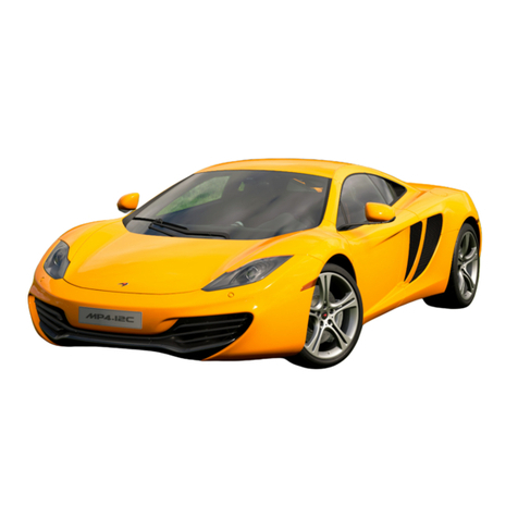 McLaren MP4-12C User instructions