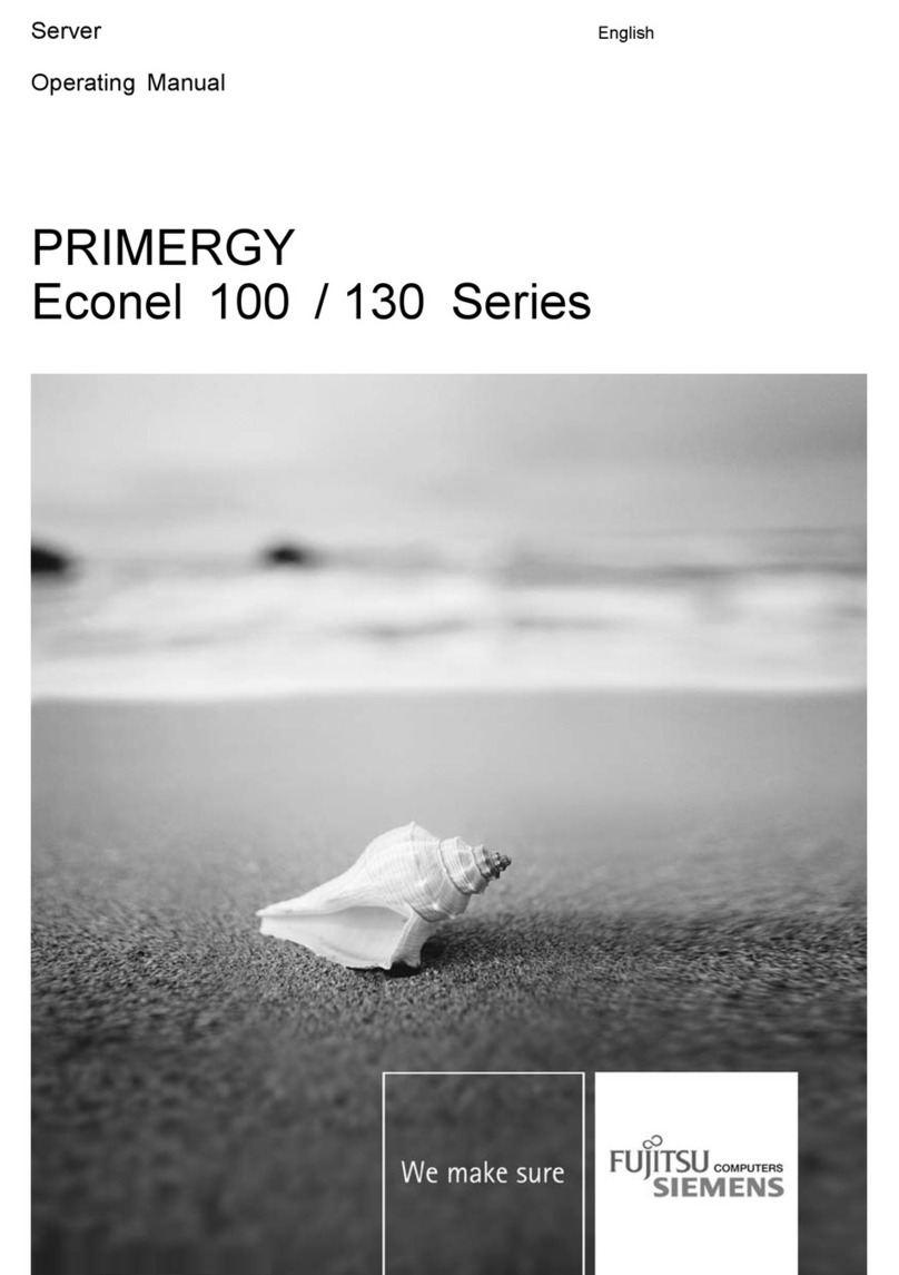 Fujitsu Siemens Computers Primergy Econel 100 Series User manual