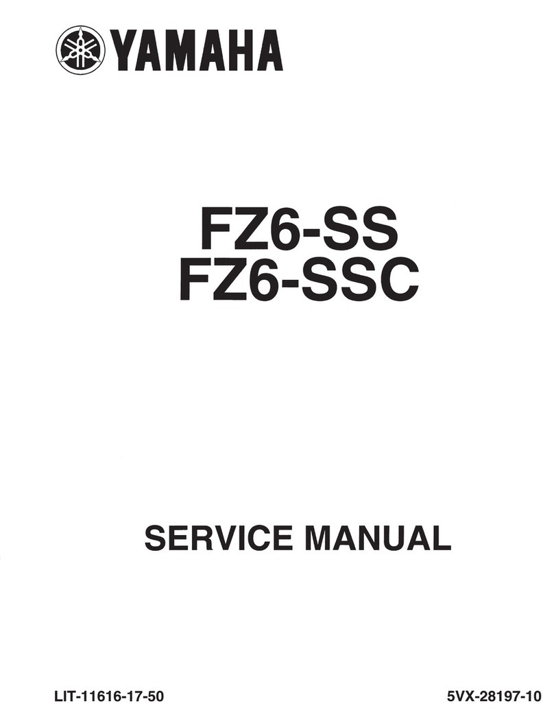 Yamaha FZ6-SS Service manual