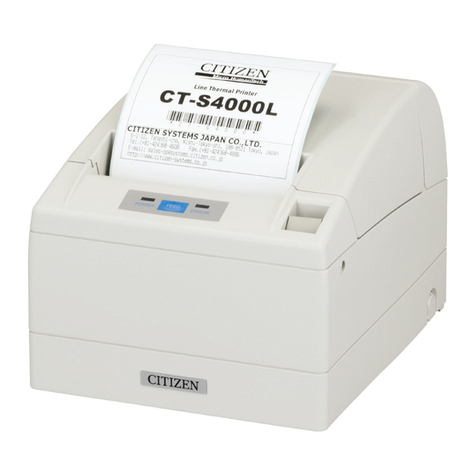 Citizen CT-S4000L User manual