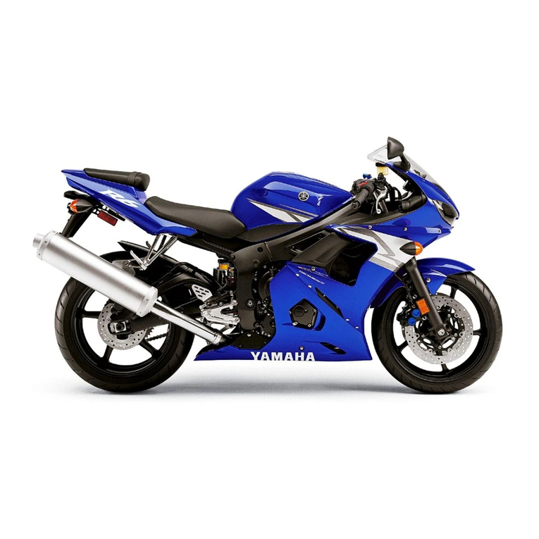 Yamaha Moto matrix YZF-R6S Supplementary service manual