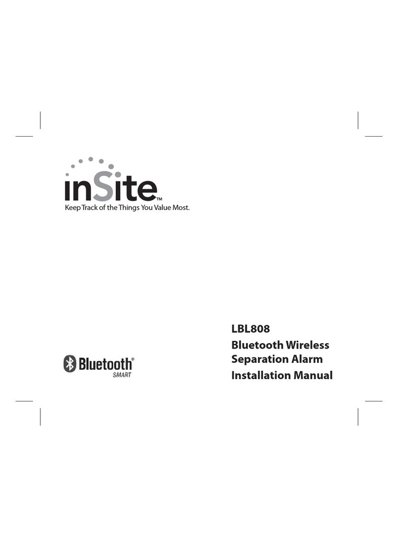 InSite LBL808 User manual