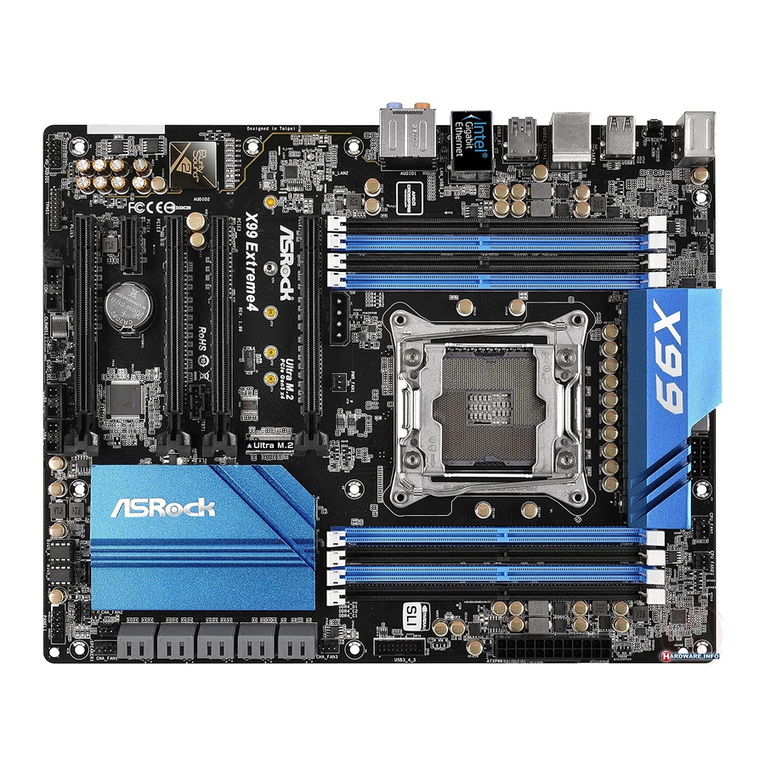 ASROCK X99 Extreme4 User manual ASROCK X99 Extreme4 User manual