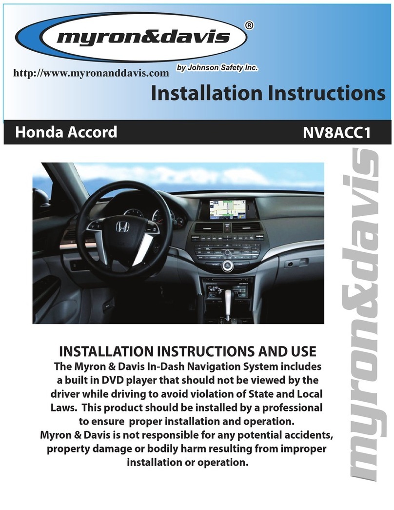 Myron&davis NV8ACC1 User manual Myron&davis NV8ACC1 User manual