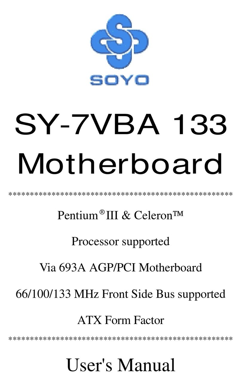 SOYO SY-7VBA 133 user manual