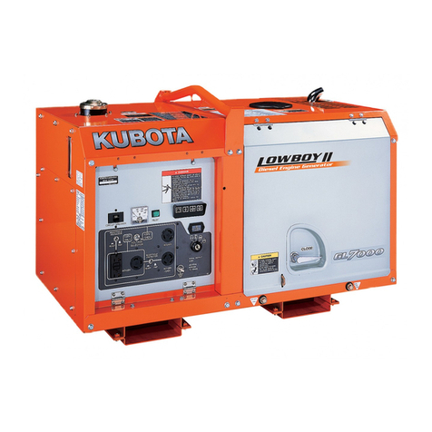 Kubota GL6000-STD User manual