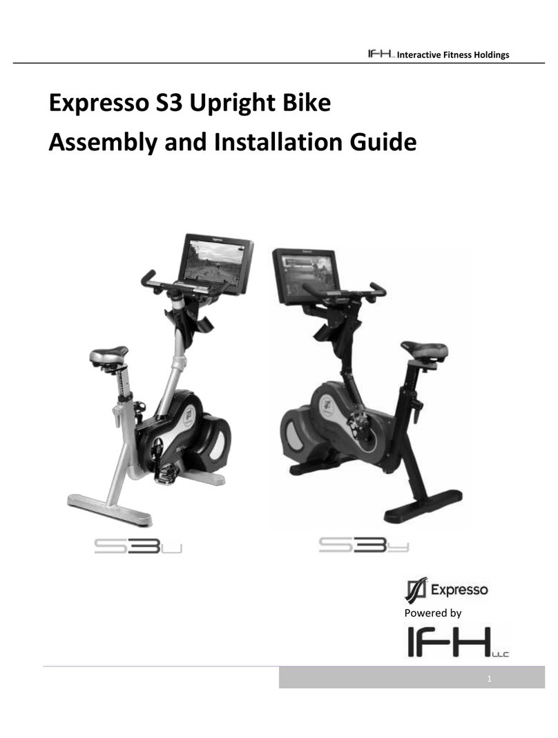 Interactive Fitness Expresso S3 Assembly and installation guide