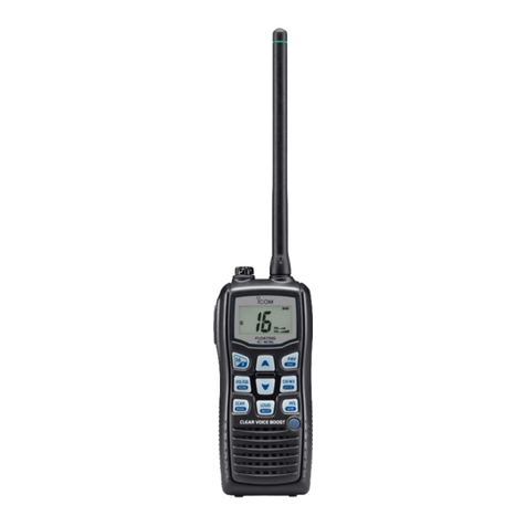 Icom IC-M36 instruction manual