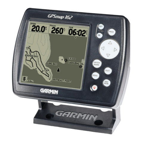 Garmin GPSMAP 162 Sounder User manual