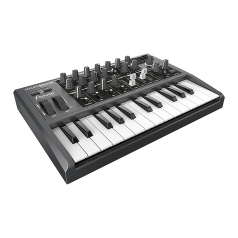 Arturia Microbrute User manual