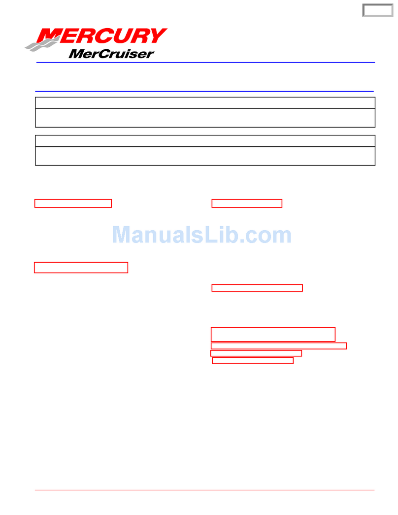 Mercury SKI User manual