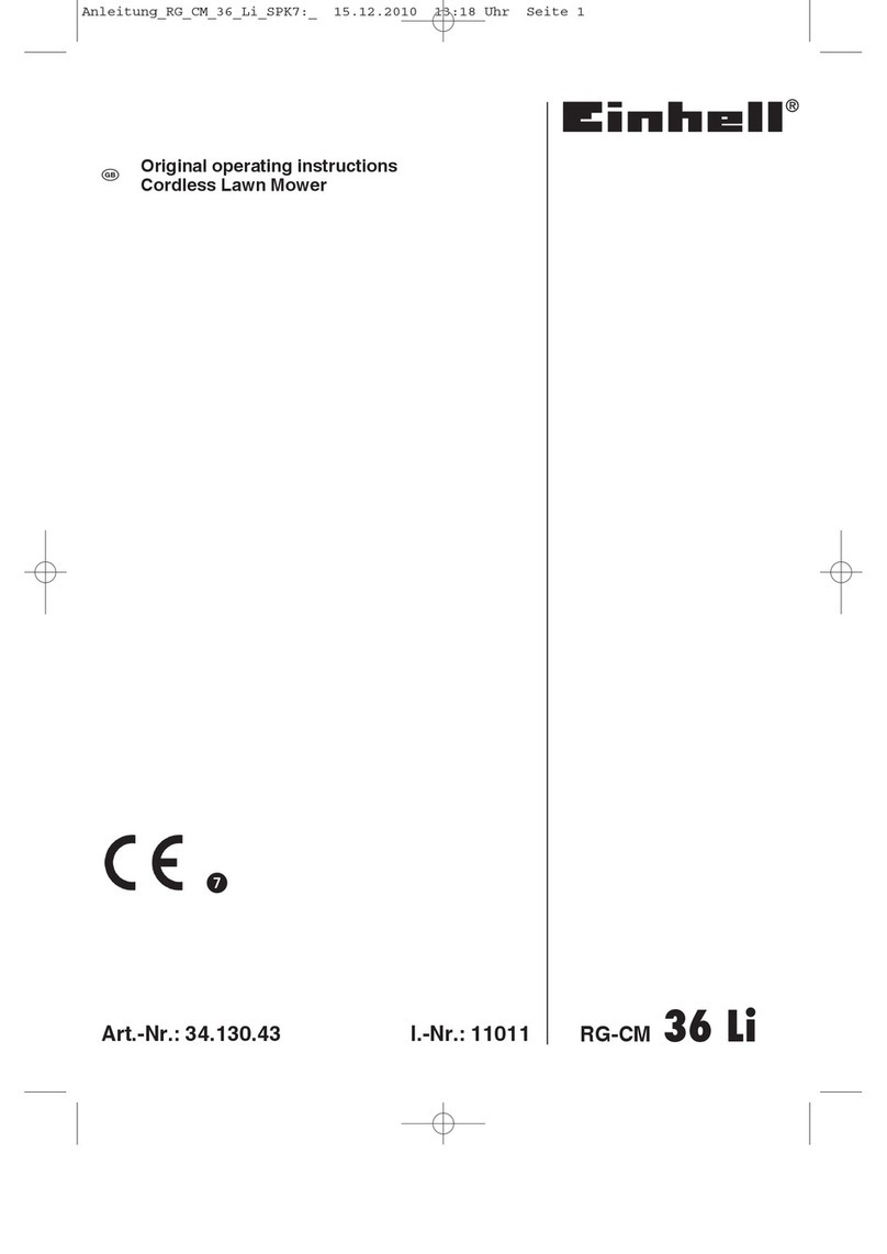 EINHELL RG-CM 36 Li User manual